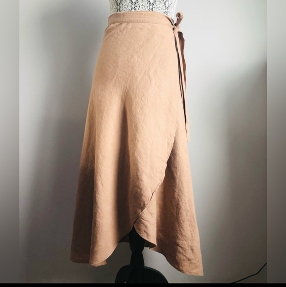 Wilfred 100%linen wrap skirt Eleta size S - Picture 4 of 13